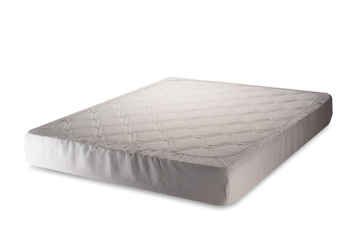 Natural linen fitted sheet