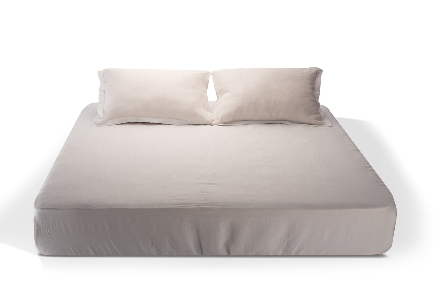 Oxford design Natural linen pillow case, US sizes