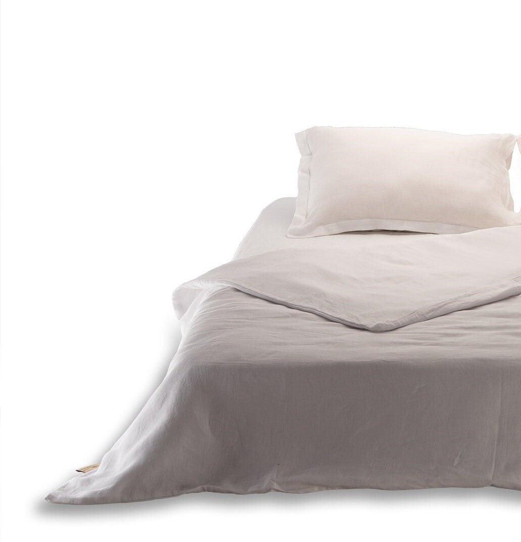 Oxford design Natural linen pillow case, US sizes