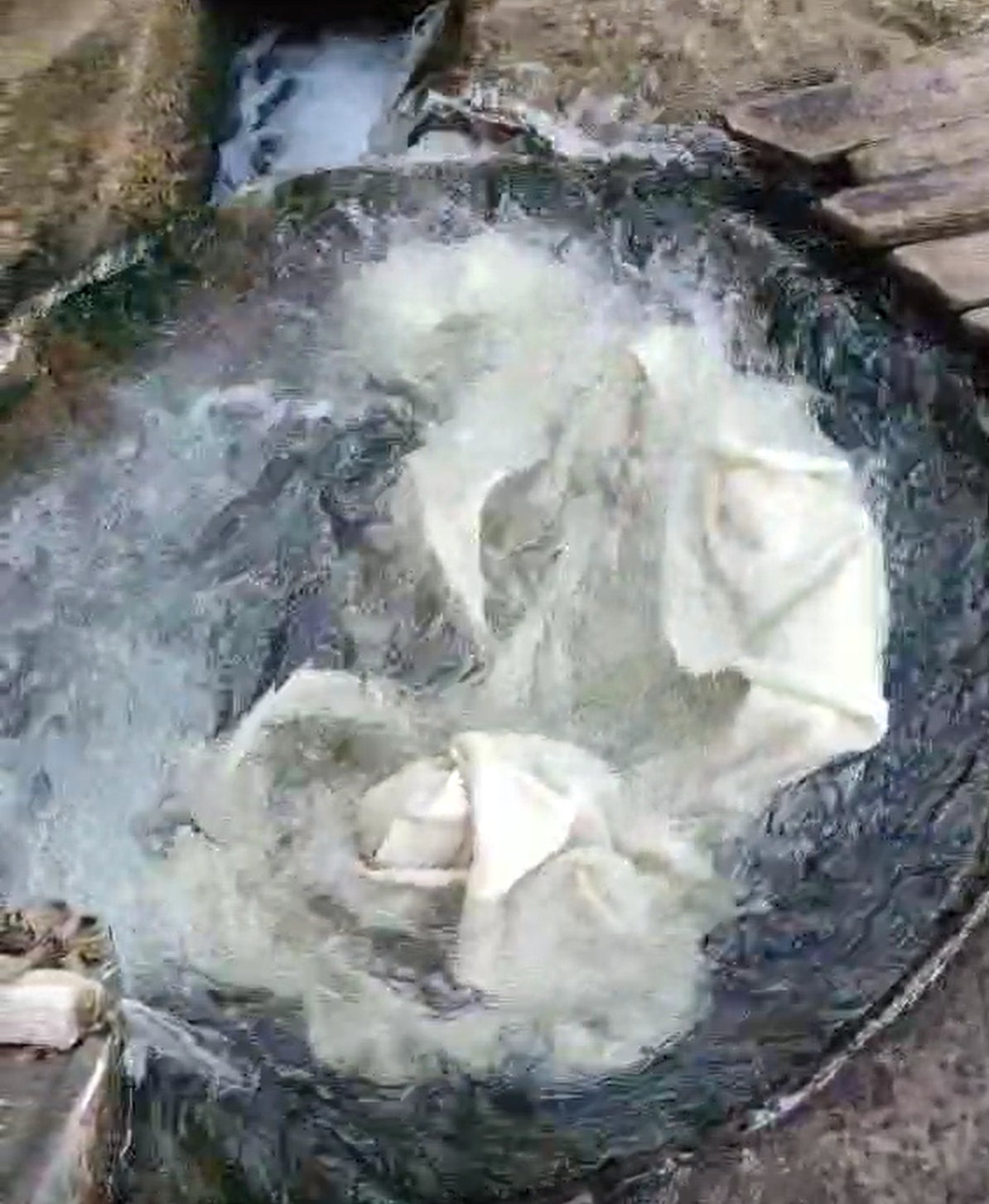 Organic Merino wool baby blanket