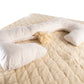 The woolland Organic Linnen  Pregnancy Pillow, C Shaped