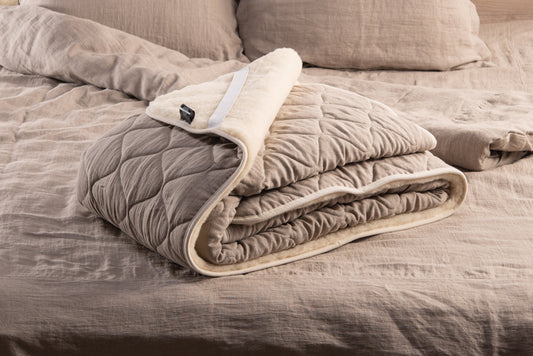Custom Order for Doris - LINEN cover for mattress pad