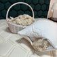 Kapok, linen and wool super pillow