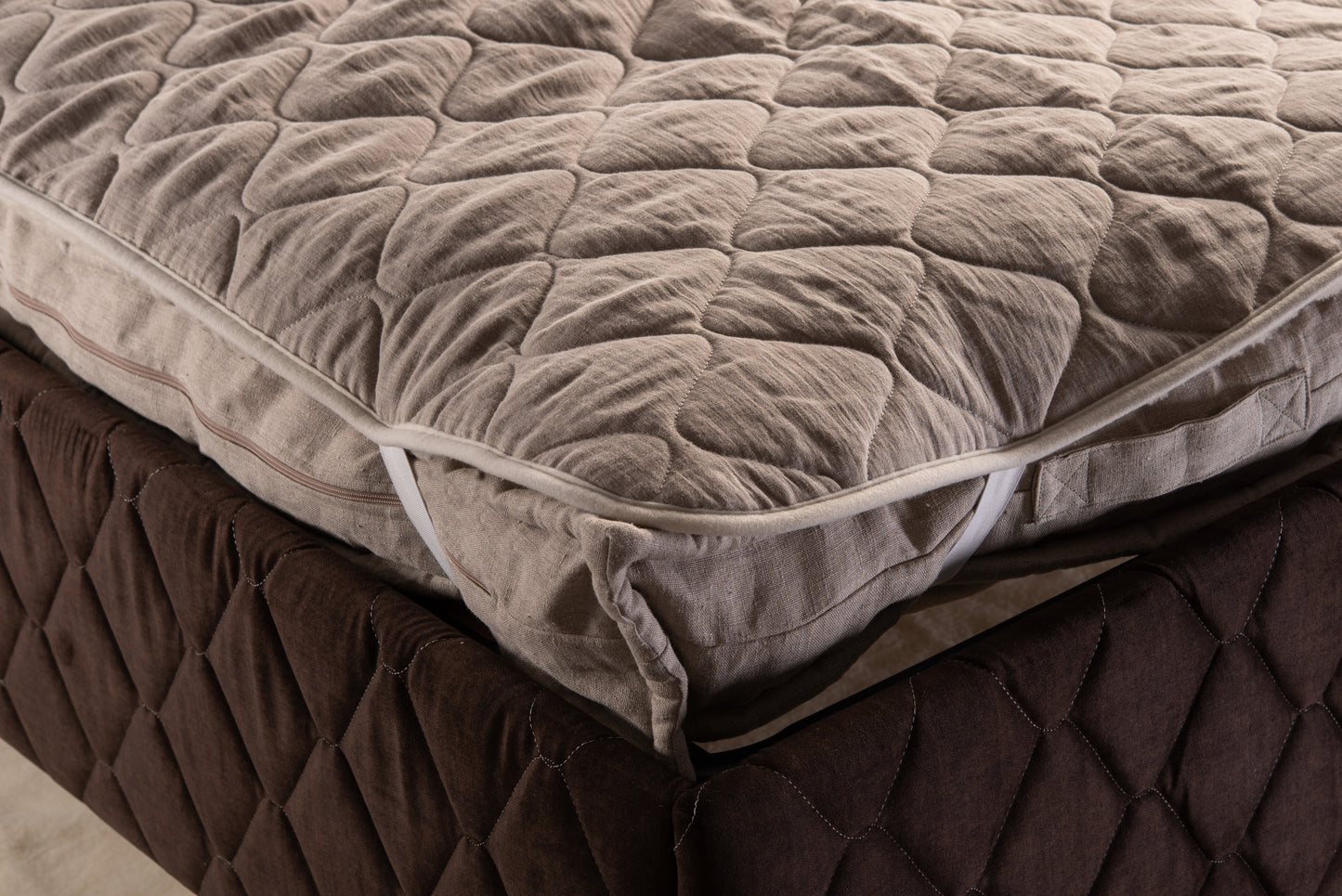 Natural Merino wool mattress protector