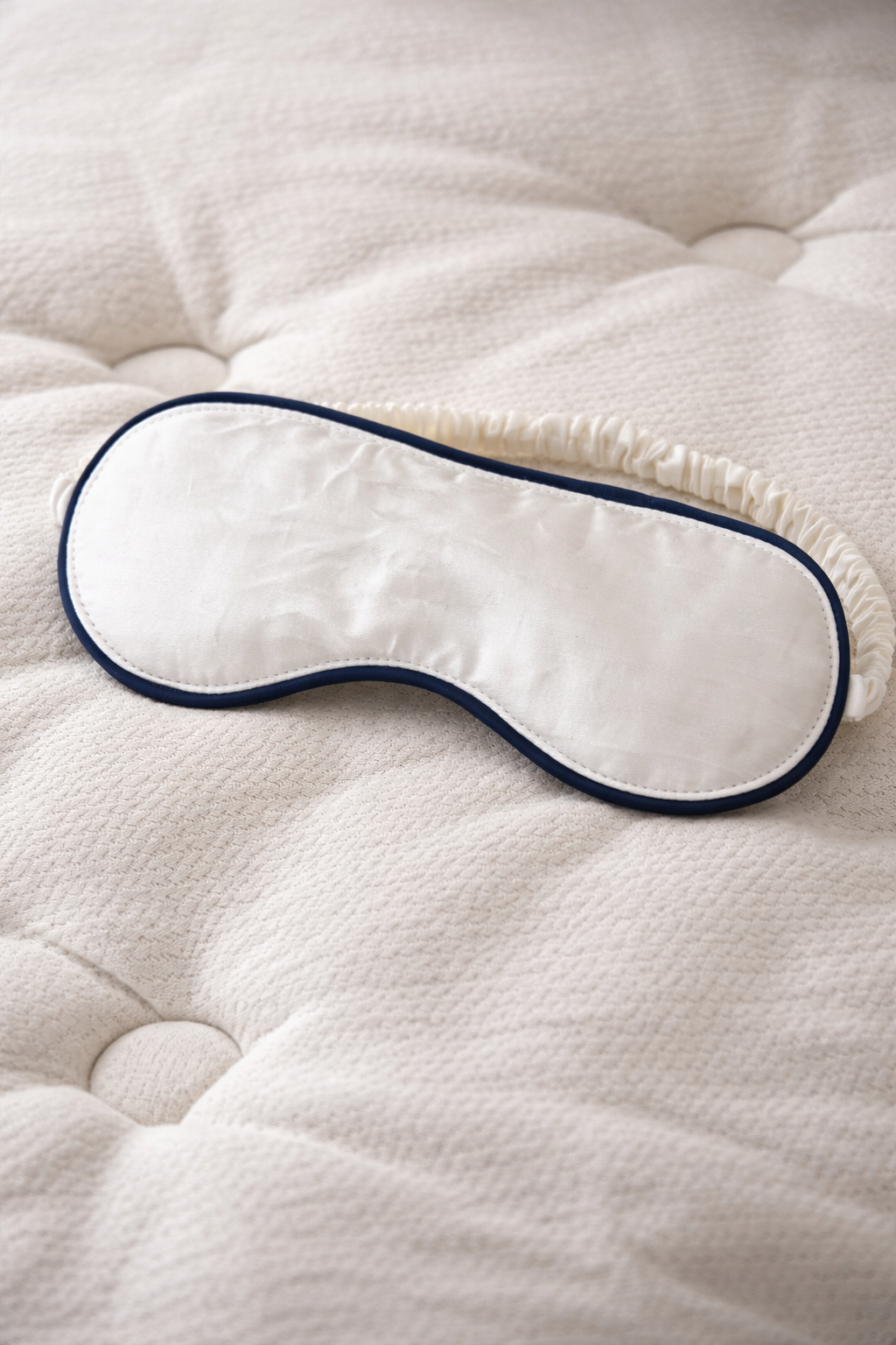 wo handmade satin eye masks styled for relaxation and wellness