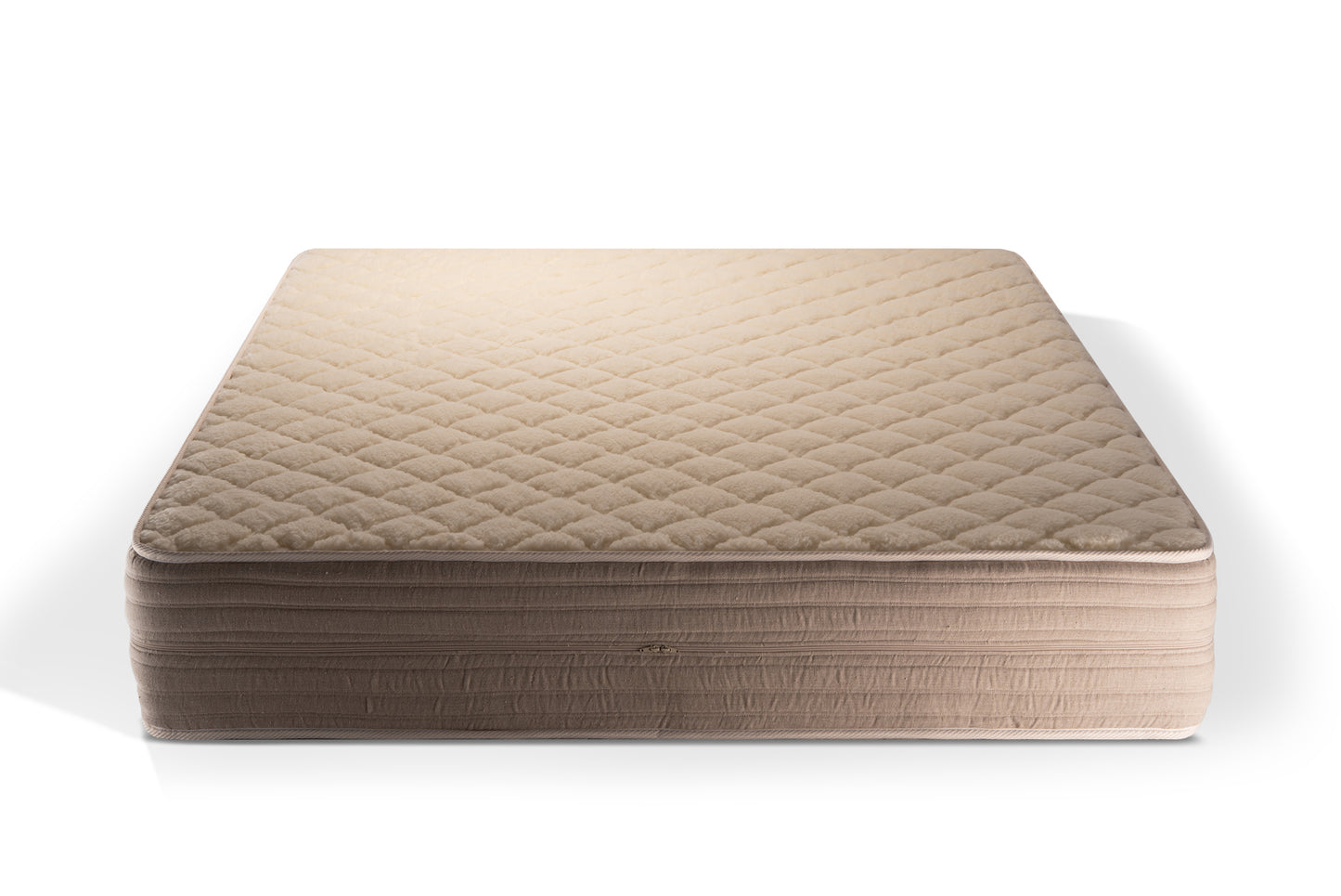The Woolland mattress with natural wool, pure linen and multiple ortopedic foam cores