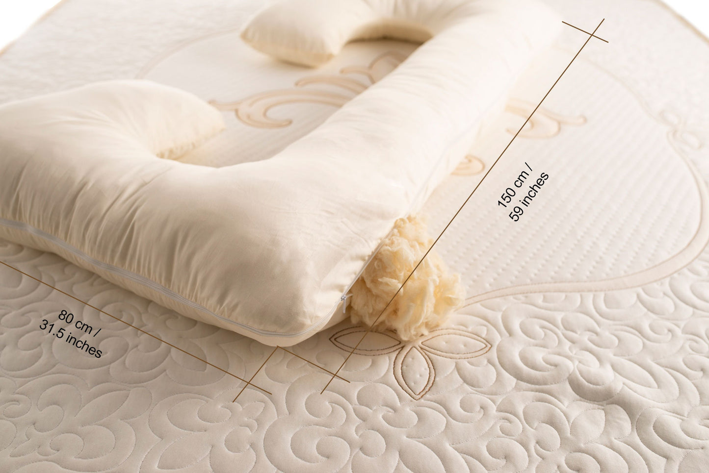 Orthopedic Pregnancy Pillow (C Shaped)